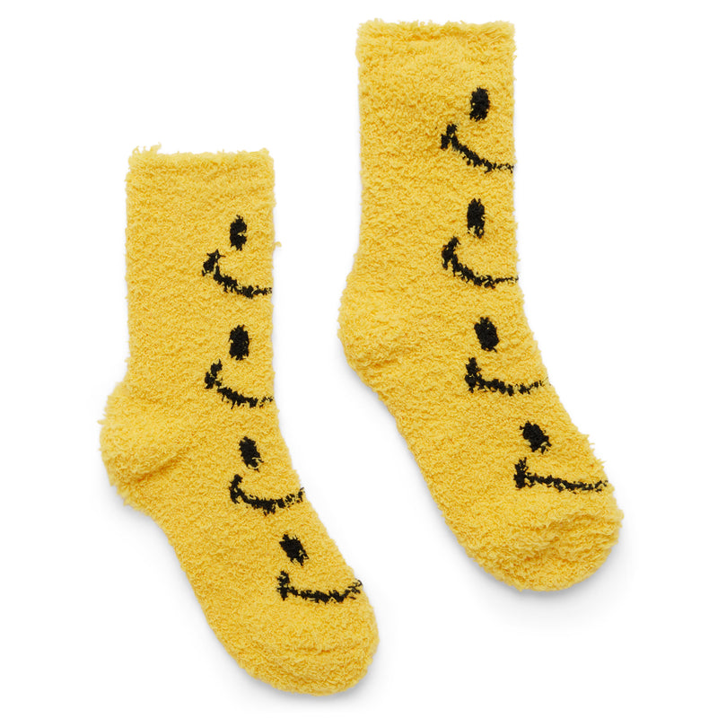 SMILEY HOLIDAY FUZZY SOCKS