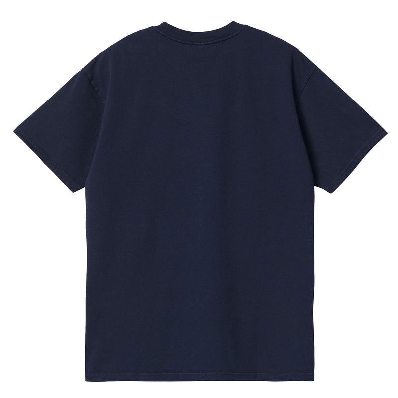 S/S Boogie T-Shirt (atom blue heavy stone wash)