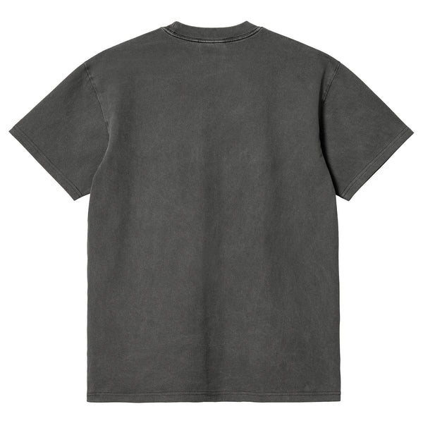 S/S Duster T-Shirt (black garment dyed)