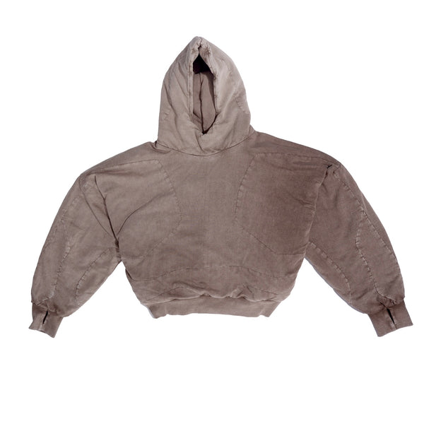 YETI HOODIE ( BROWN)