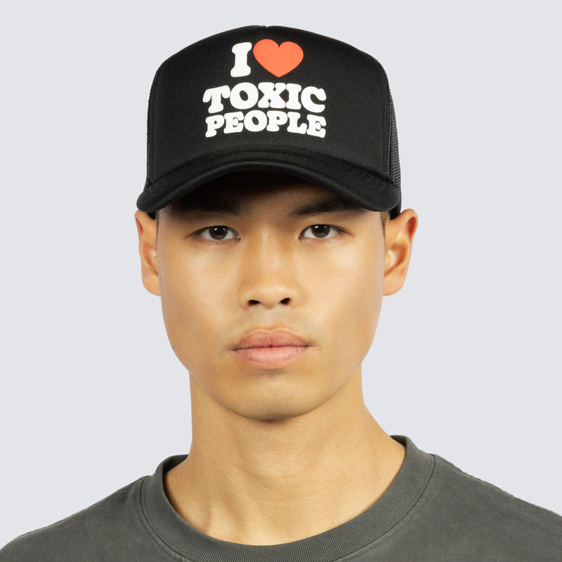 TOXIC TRUCKER CAP (BLACK)