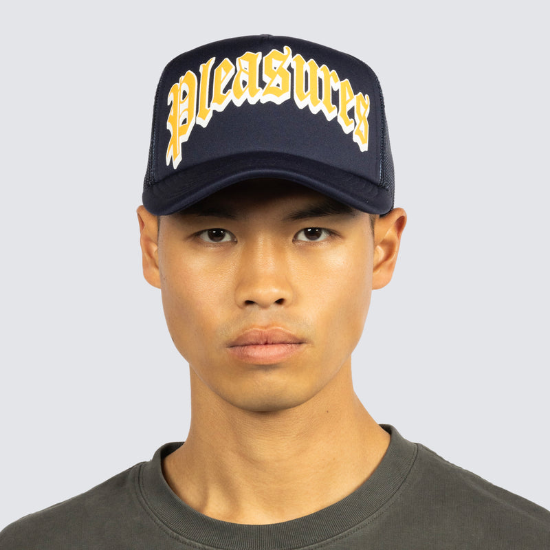 TWITCH TRUCKER CAP (NAVY)