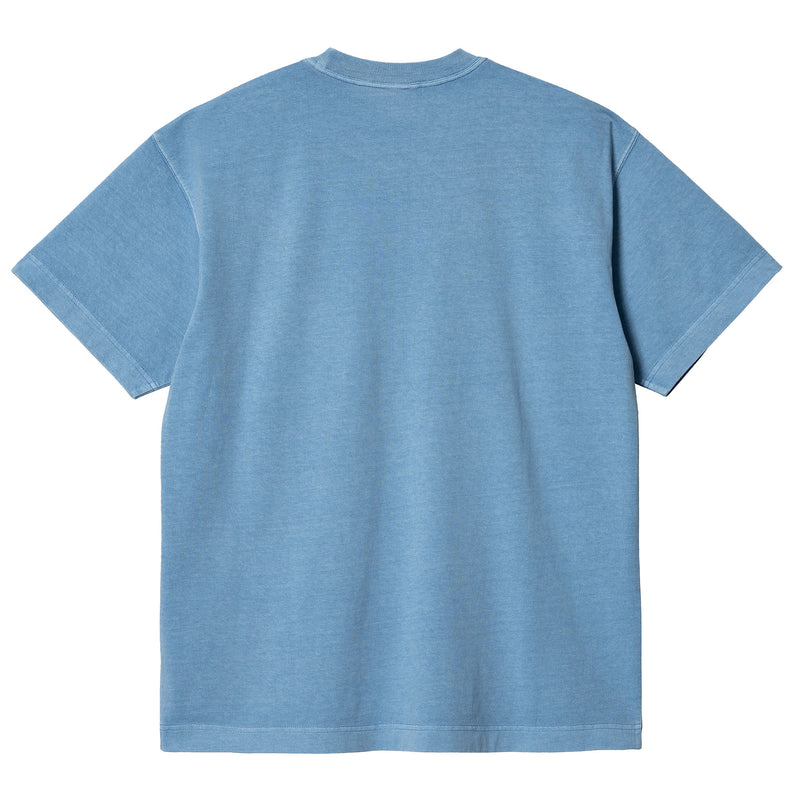 W' S/S Nelson T-Shirt (Piscine garment dyed)