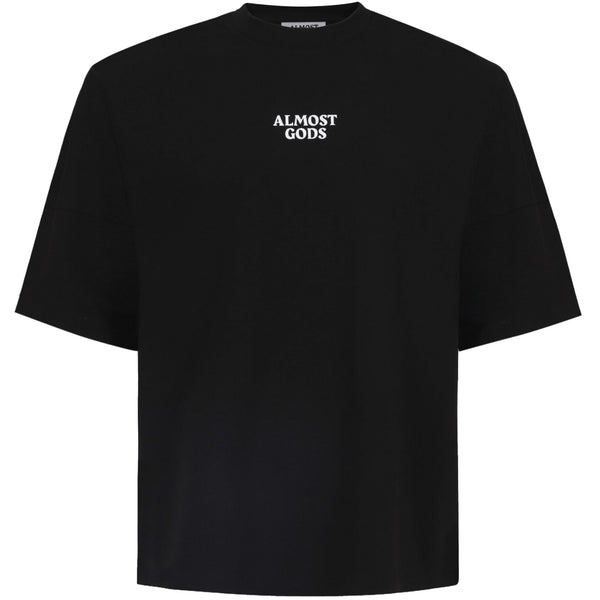 AG LOGO Oversized TEE (BLACK)