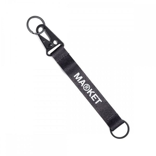 BAR LOGO KEYHOLDER (Black)