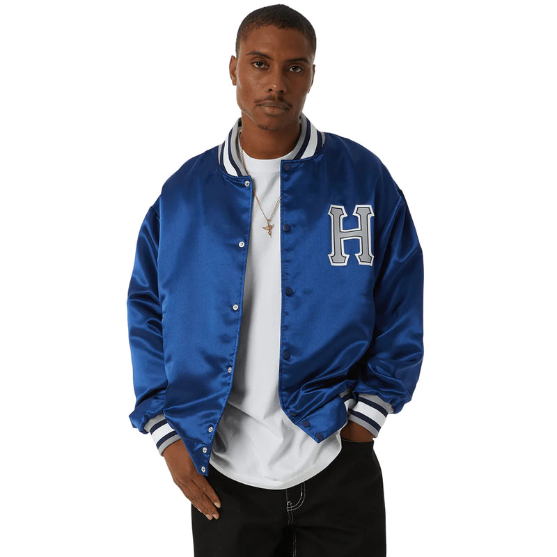 Crackerjack Satin Baseball Jacket