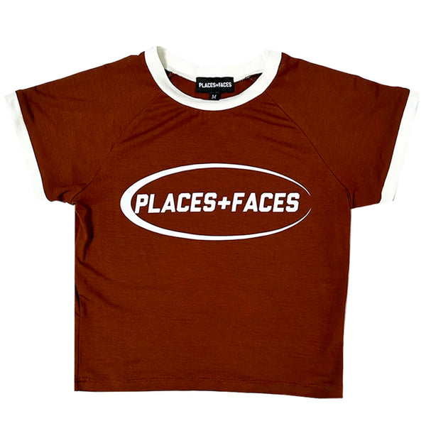 P+F Baby Tee (Brown)