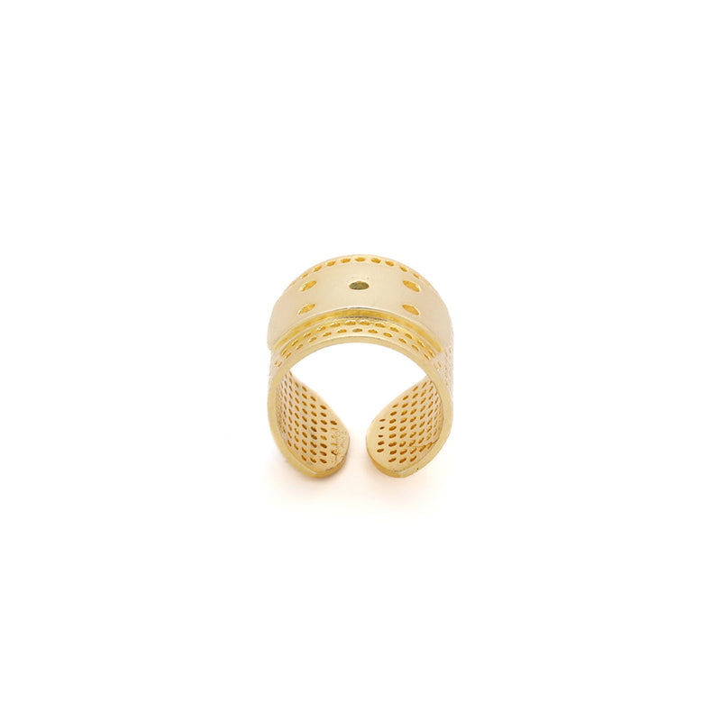 Bandaid Ring Gold
