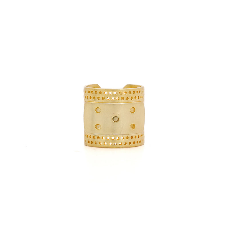 Bandaid Ring Gold