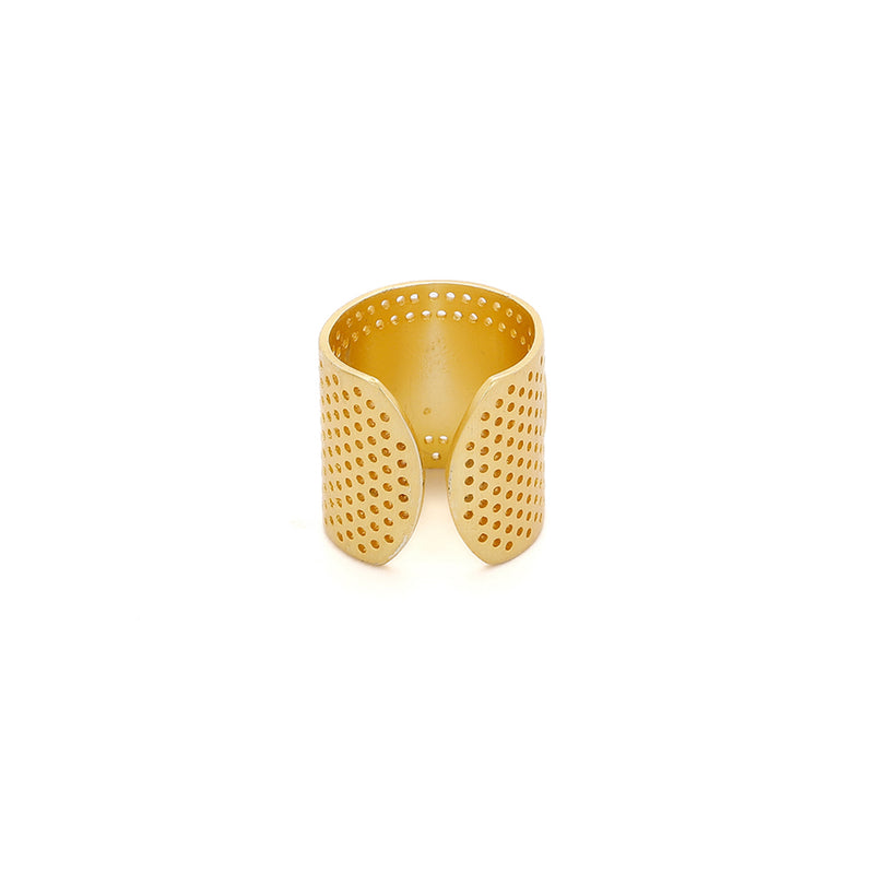 Bandaid Ring Gold