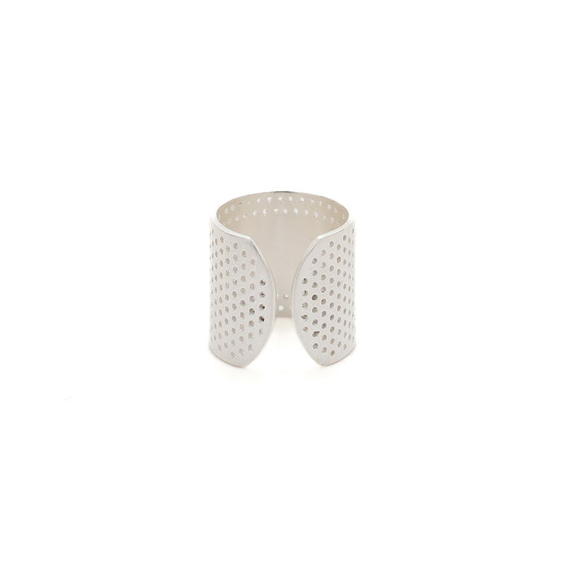 Bandaid Ring Silver