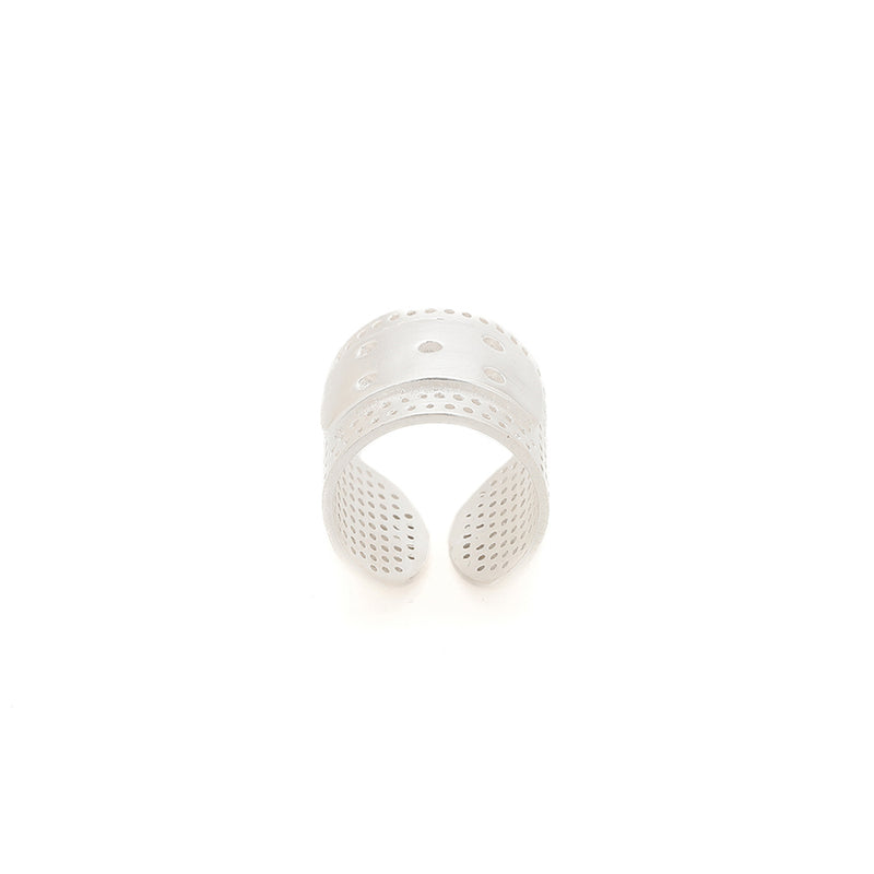 Bandaid Ring Silver