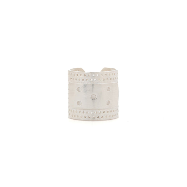 Bandaid Ring Silver