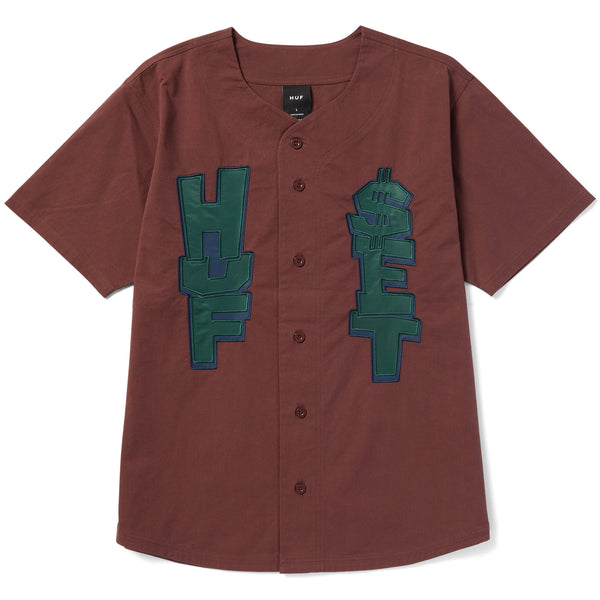 Huf Team Baseball Jersey (Eggplant)