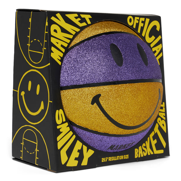 SMILEY® GLITTER SHOWTIME BASKETBALL