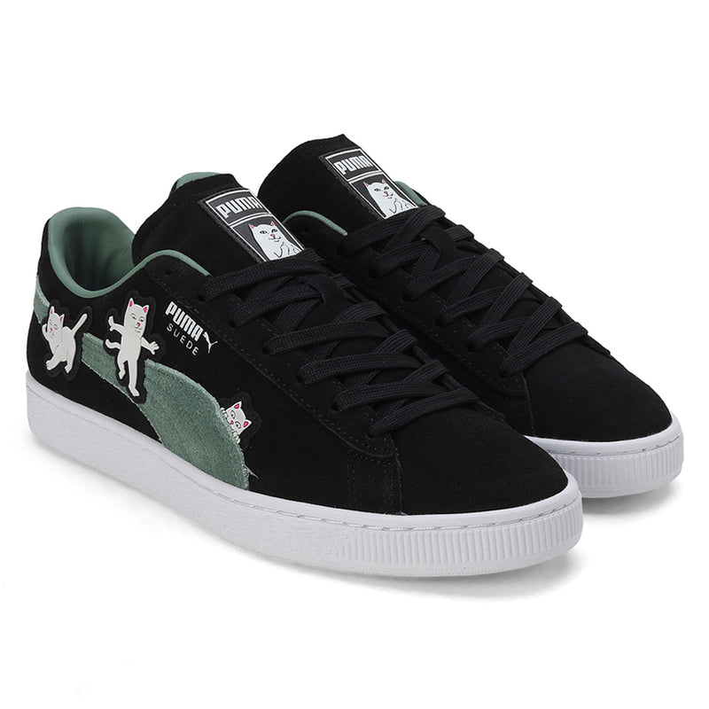 PUMA x RIPNDIP Suede Sneakers (Black)