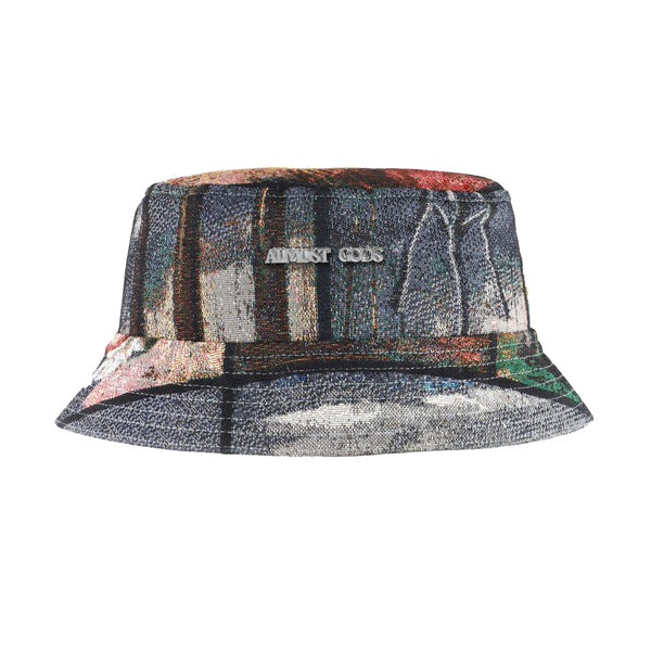 JACQUARD BUCKET HAT