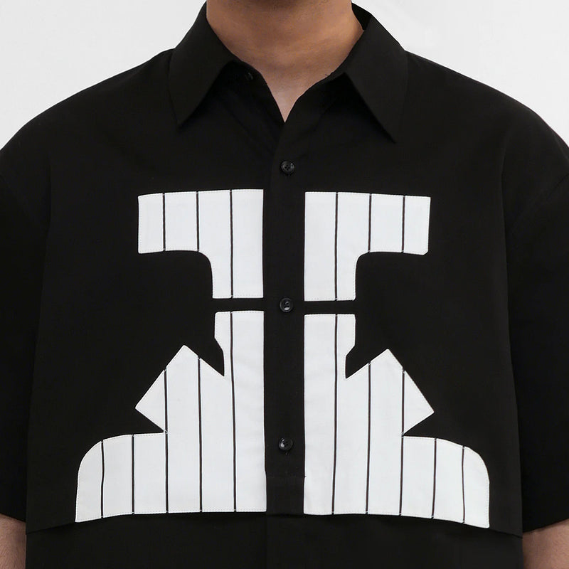 Hydrant Applique Shirt (Black)