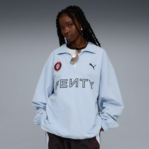 PUMA X Fenty Nylon Drill Top (Haute Tropic)