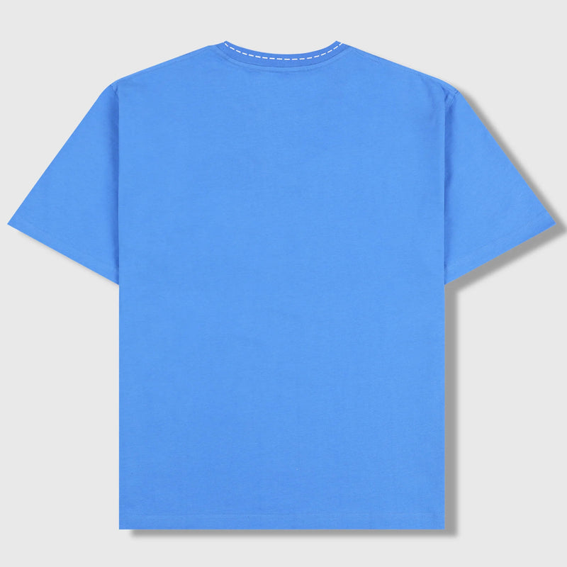 CUT HERE HEAVYWEIGHT TEE (BLUE)