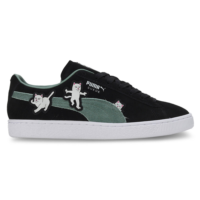 PUMA x RIPNDIP Suede Sneakers (Black)