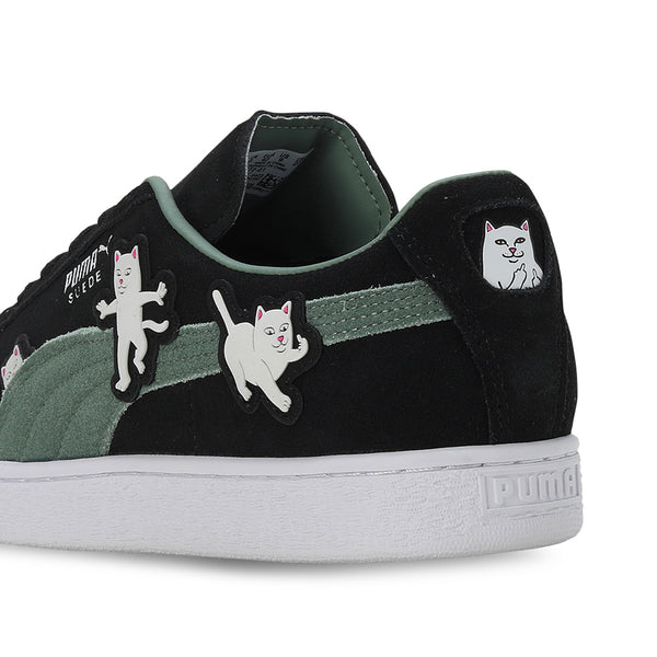 PUMA x RIPNDIP Suede Sneakers (Black)