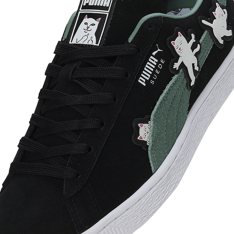 PUMA x RIPNDIP Suede Sneakers (Black)