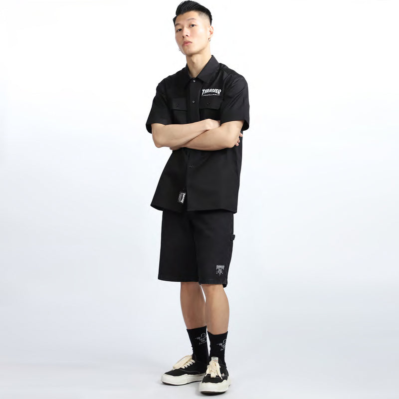 MAG S/S WORK SHIRT (Black)