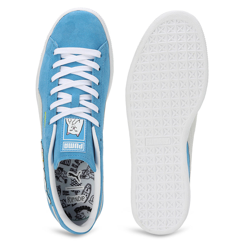 PUMA x RIPNDIP Suede Sneakers (Blue)