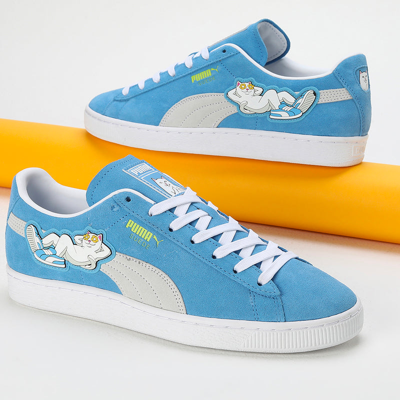 PUMA x RIPNDIP Suede Sneakers (Blue)