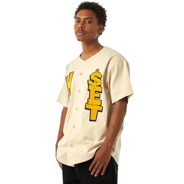 Huf Team Baseball Jersey (Bone)