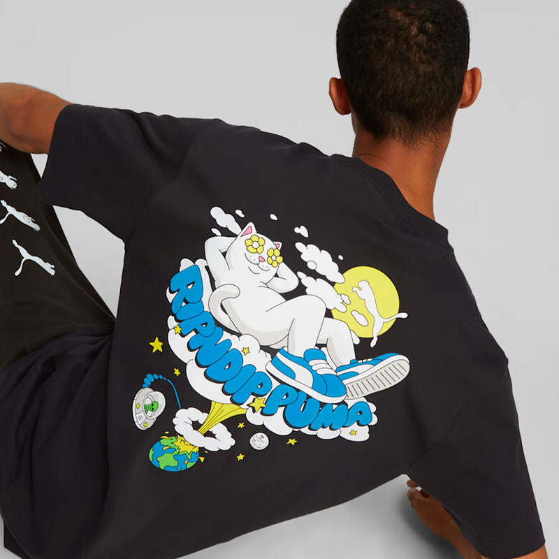 PUMA X RIPNDIP Graphic Tee (Black)