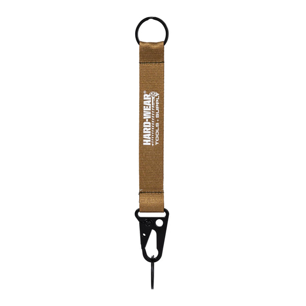 BAR LOGO KEYHOLDER (Brown)