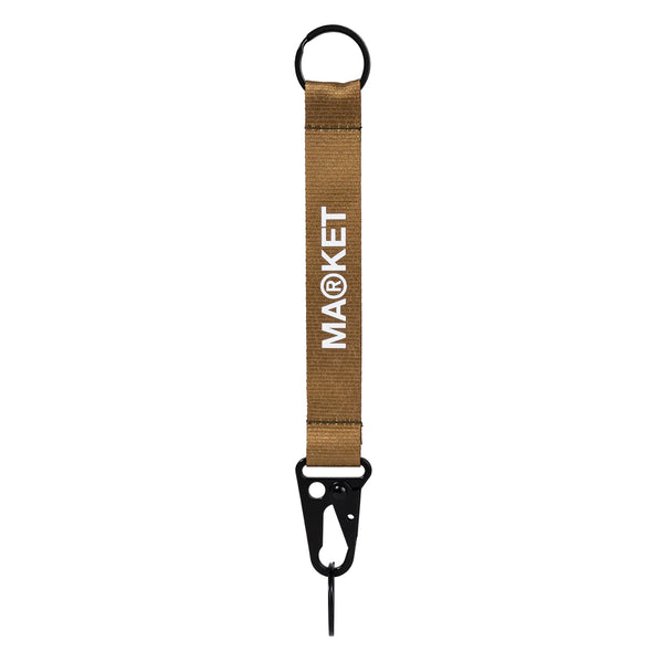 BAR LOGO KEYHOLDER (Brown)