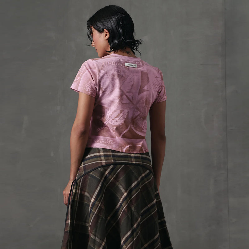 W' Aegis Relaxed Tee (Pink)