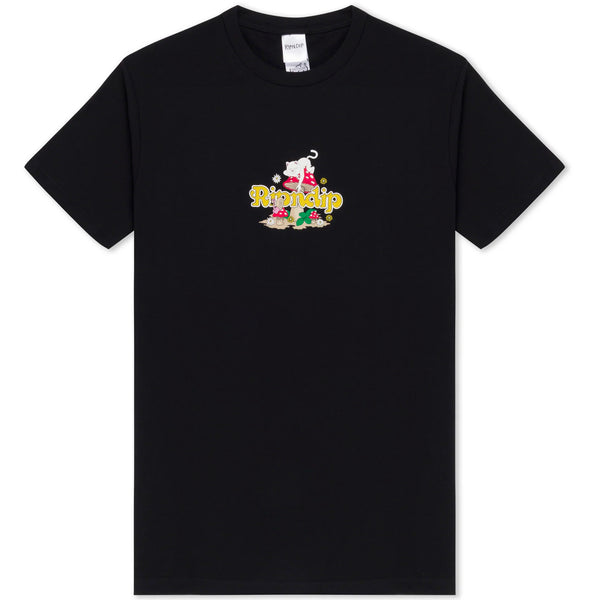 Caterpillar Garden Tee (Black)