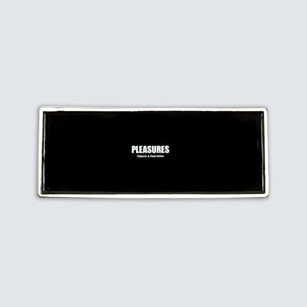 PLEASURES CERAMIC TRAY (BLACK)