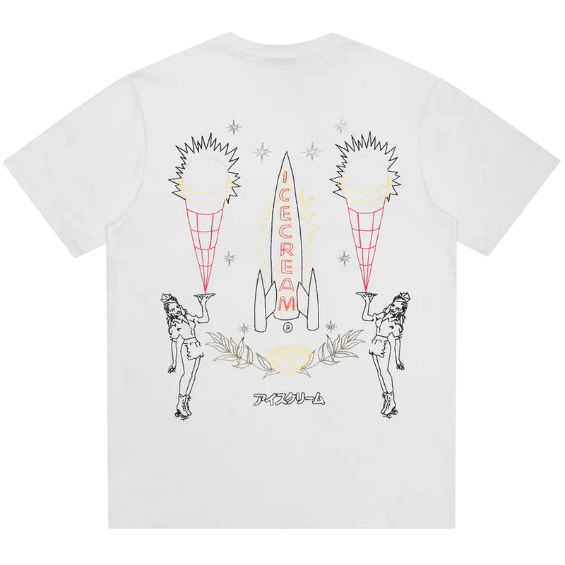 Chains S/S Tee Oversized (WHITE)