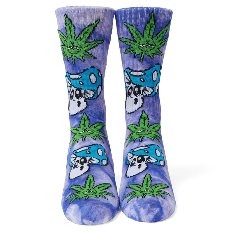 Green Buddy Mushroom Td Sock (PURPLE)