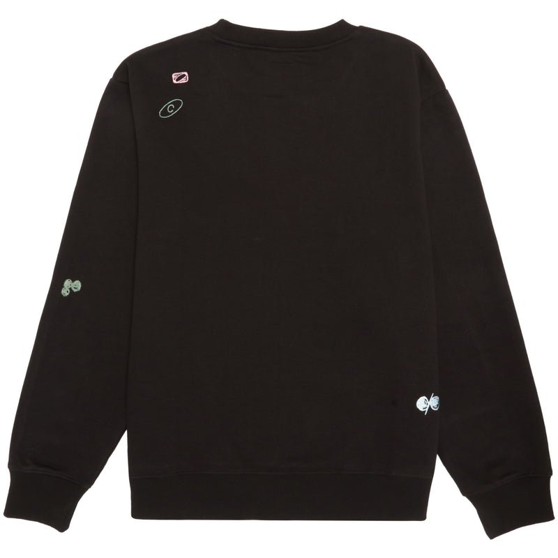 Logo Universe Sweatshirt (Washed Black)