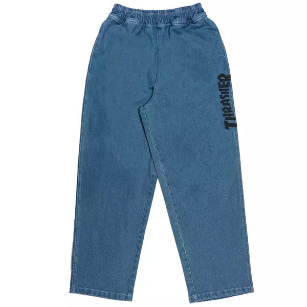 FLAME POCKET PANTS (Denim Blue)