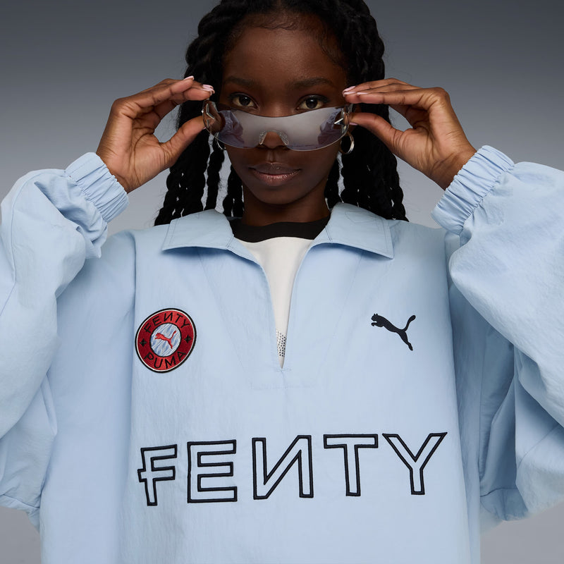 PUMA X Fenty Nylon Drill Top (Haute Tropic)
