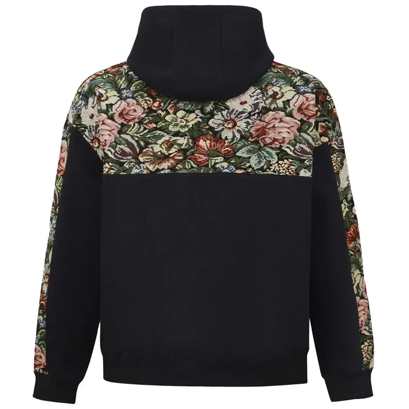 Eden Jacquard Panel Hoodie