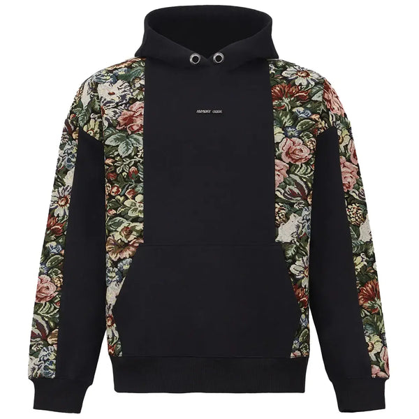 Eden Jacquard Panel Hoodie