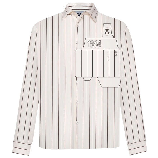 Assemblage Stripe Boxy Shirt