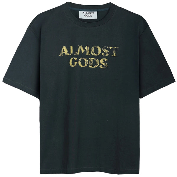 Logo Relaxed Tee (Off Navy)