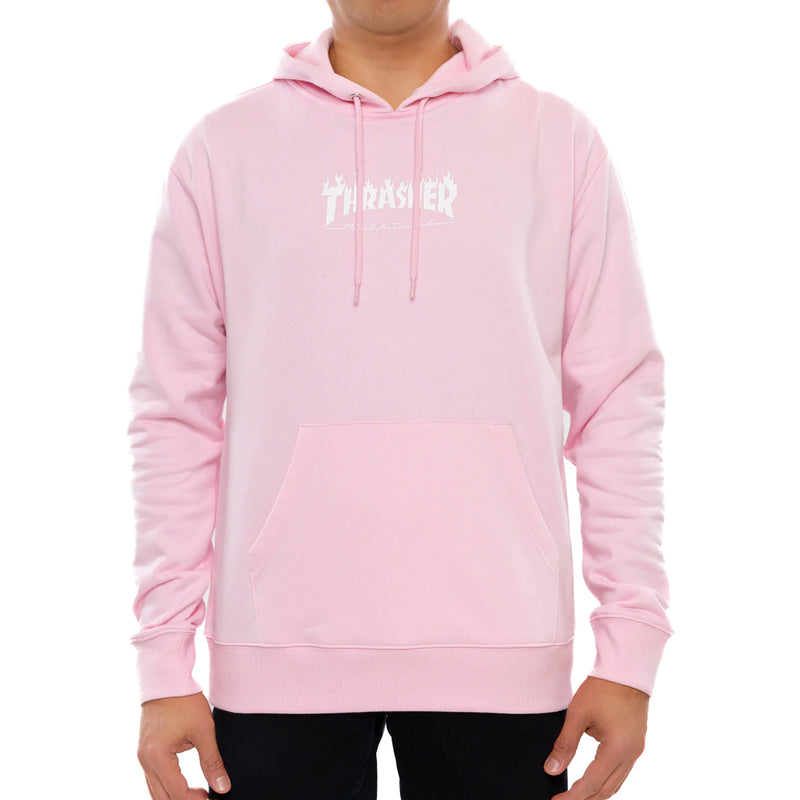 FLAMING HEART HOODIE (Pink)