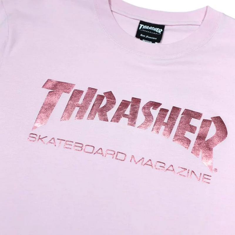 SKATE MAG FOIL S/S T-SHIRT (Pink)