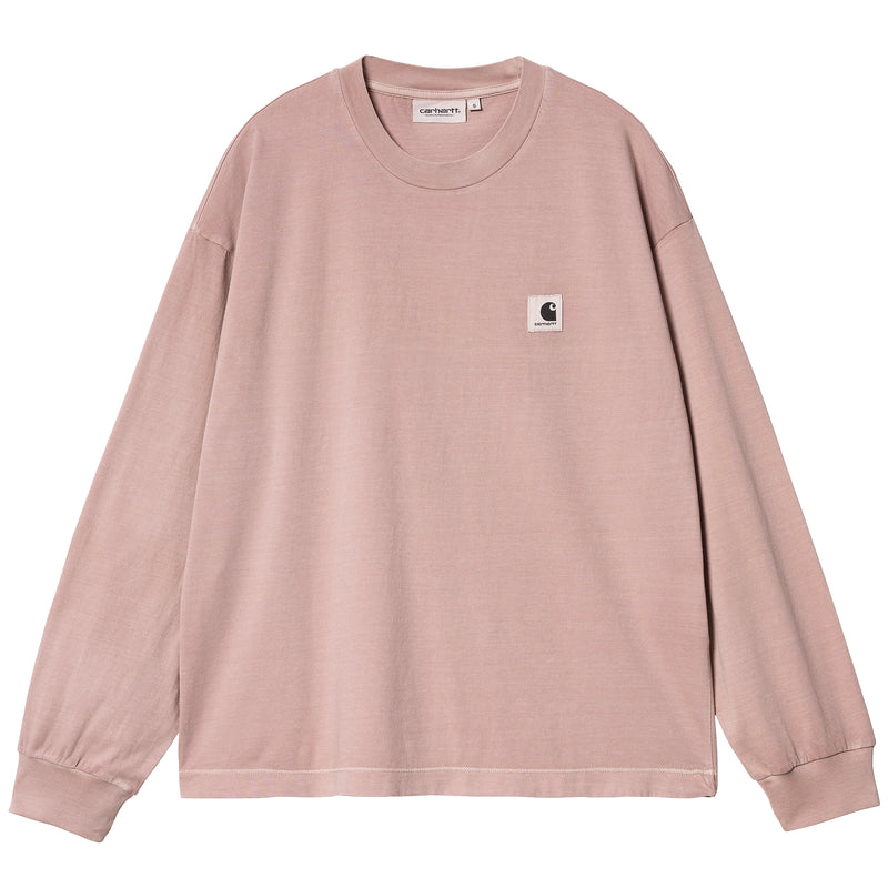 W' Nelson L/S Tee (Glassy Pink)