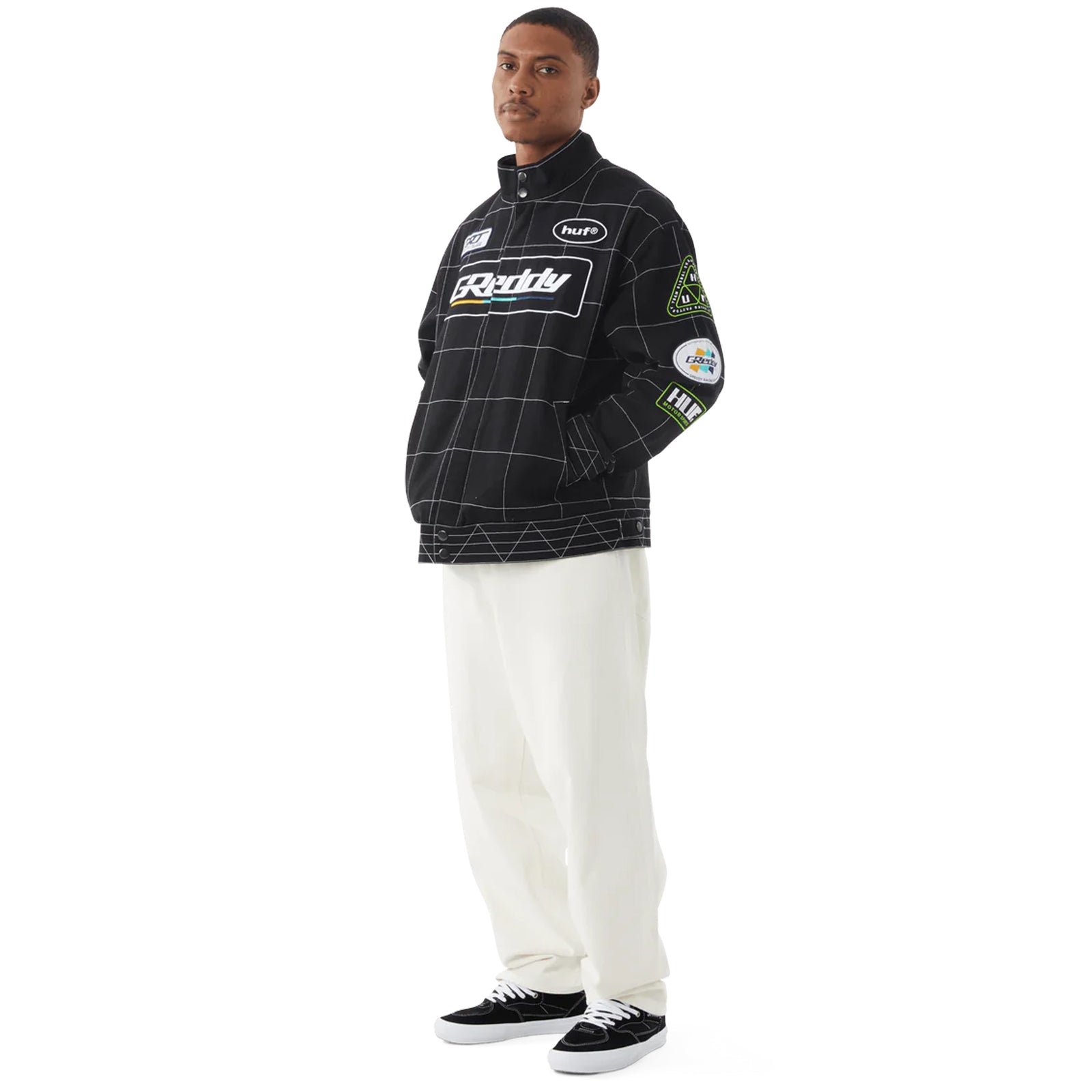 新品未使用HUF X GREDDY RACING TEAM JACKET Huf X Greddy Racing Team Jacket – Capsul